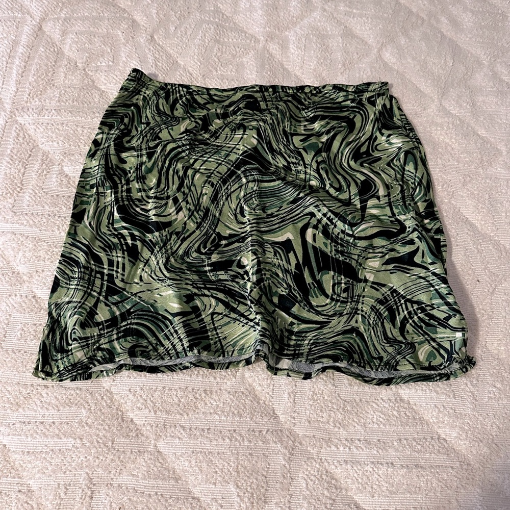 Groovy mini skirt from Topshop